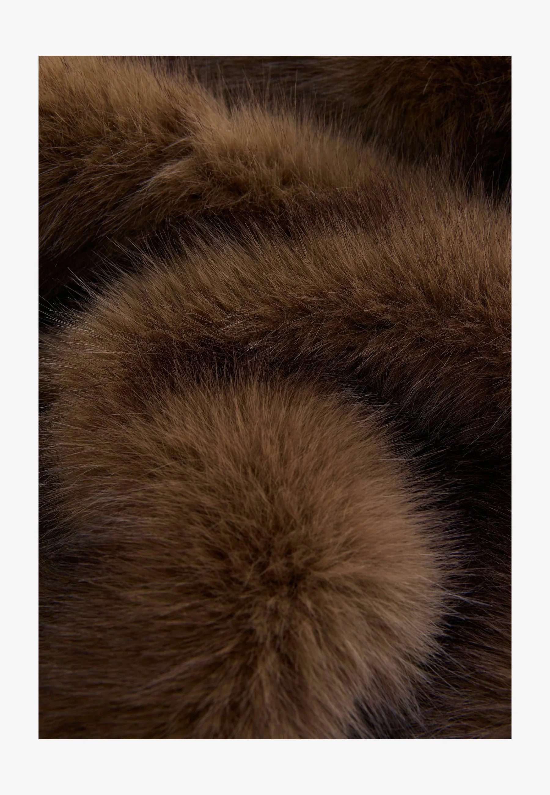 Women’s Long Maxi Faux Fur Overcoat – Elegant Sheared Fur Winter Jacket