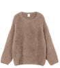 Women's Faux Mink Pullover – Soft & Relaxed Fit