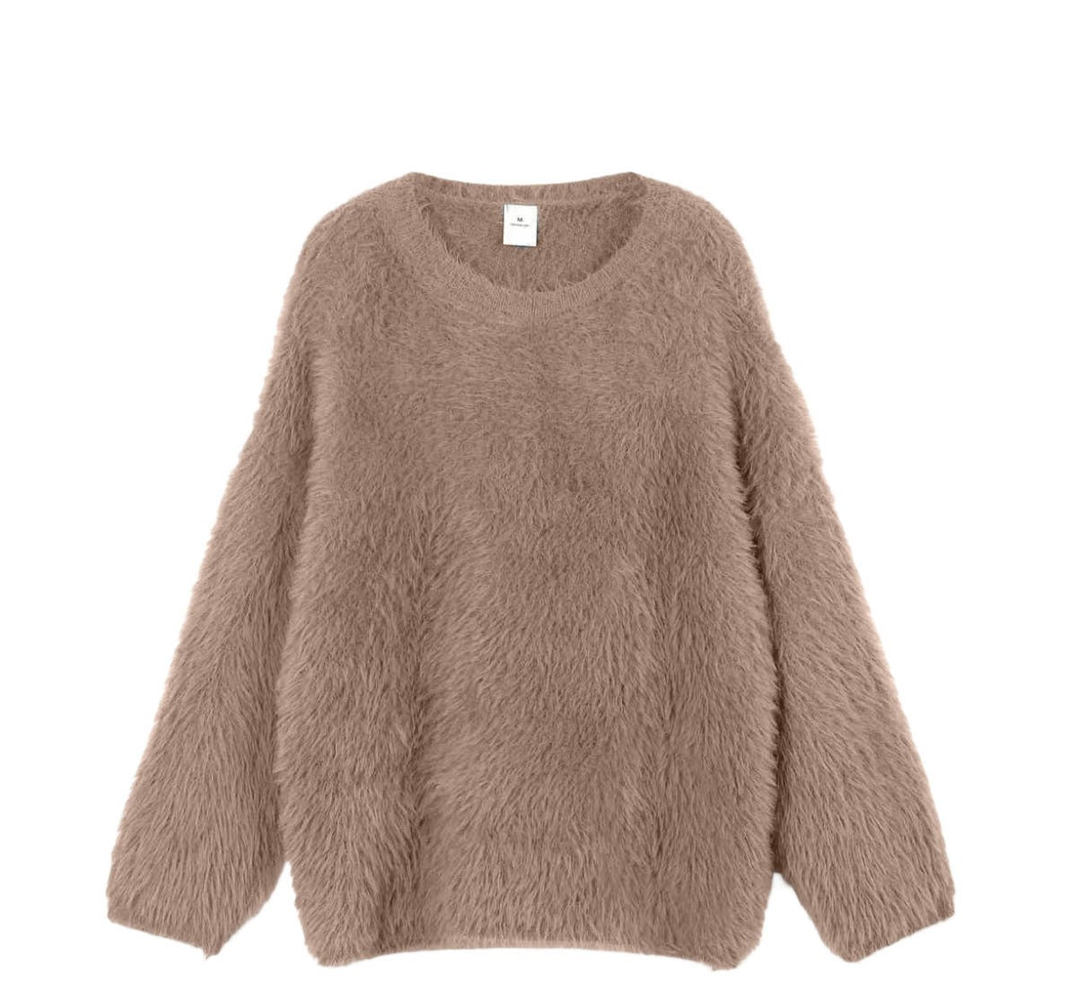 Women's Faux Mink Pullover – Soft & Relaxed Fit