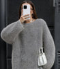 Women's Faux Mink Pullover – Soft & Relaxed Fit