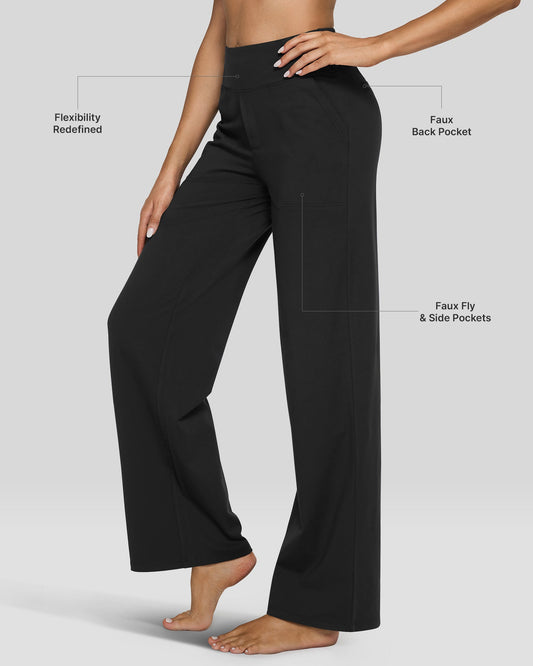 Elegance Flow High-Waist Pants