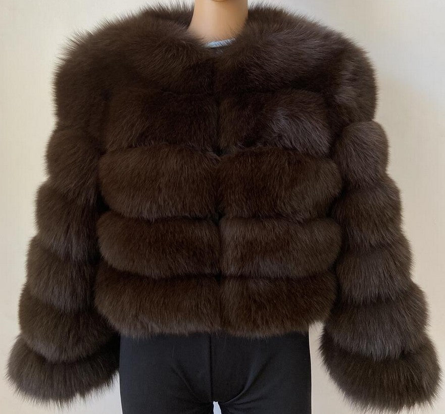 Women’s Real Fox Fur Coat