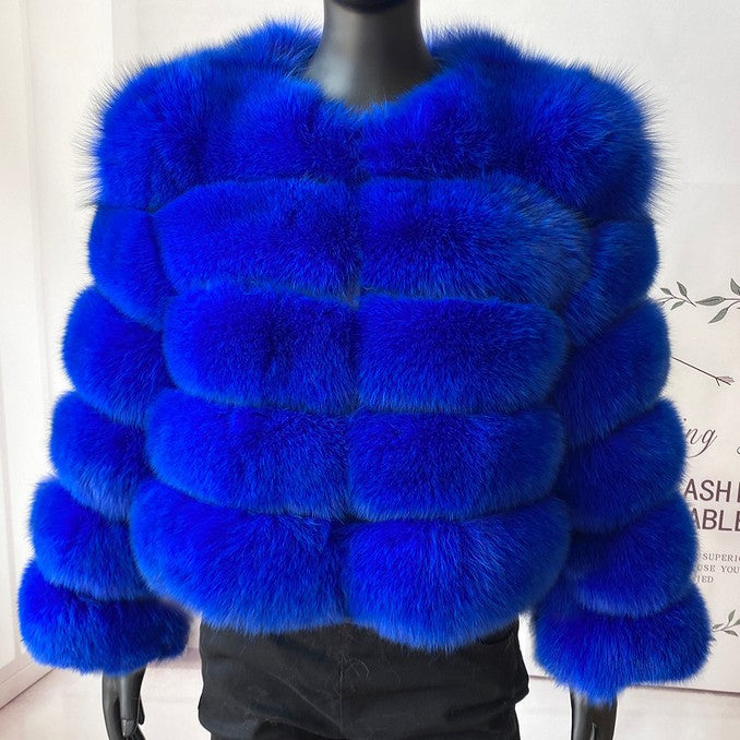 Women’s Real Fox Fur Coat