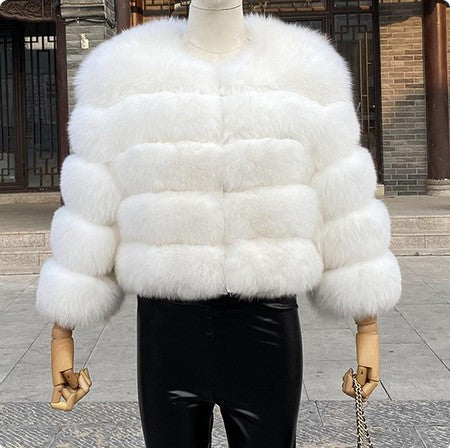 Women’s Real Fox Fur Coat