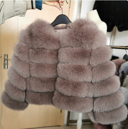 Women’s Real Fox Fur Coat