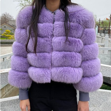 Women’s Real Fox Fur Coat